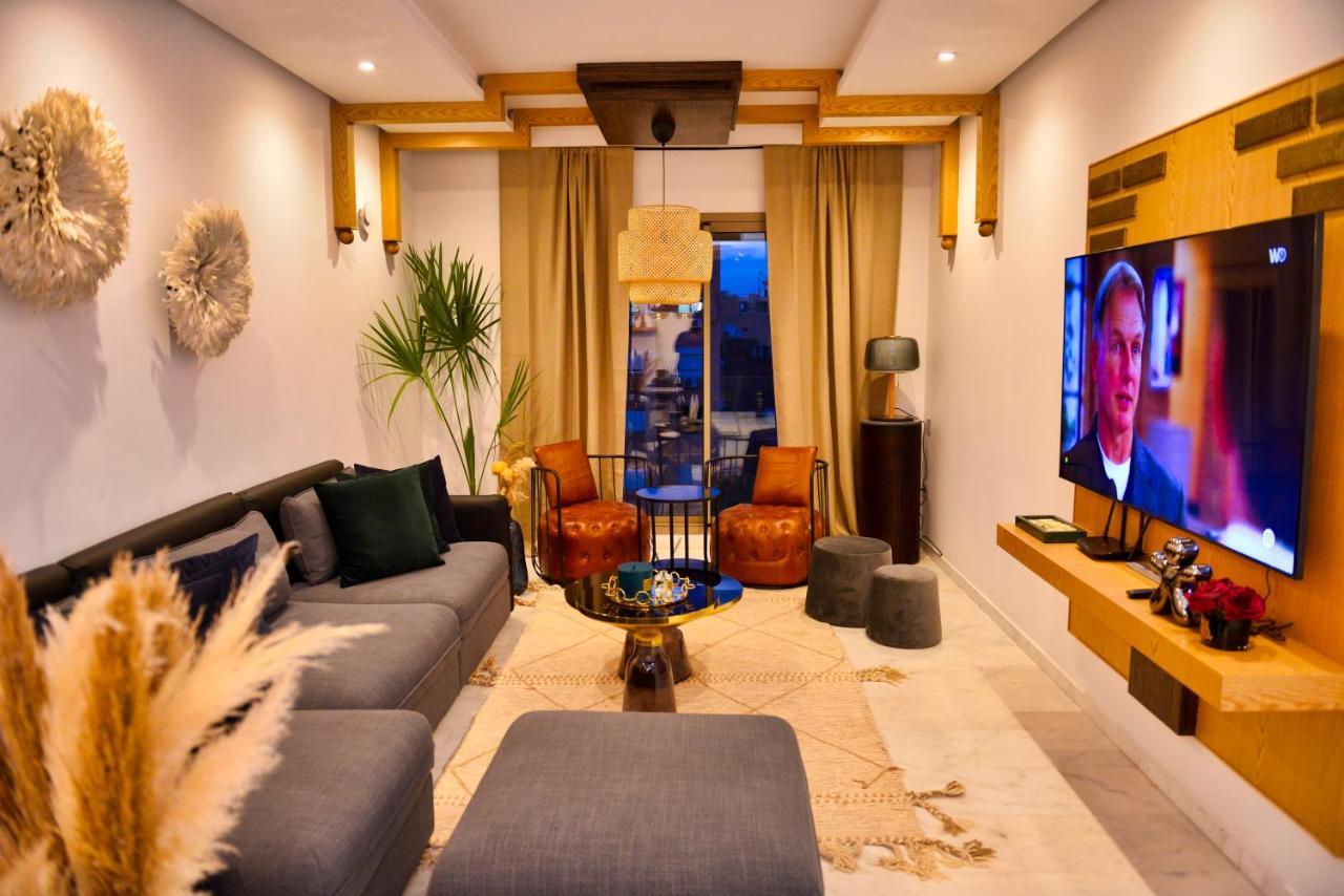 Appartement De Prestige Climatise A L'Hivernage 400M De La Gare Marakéš Exteriér fotografie